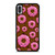 Happy Donut Pattern iPhone XR / X / XS / XS Max Case Cover