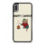 Happy Camper Hipster Lumberjack Cat Cute iPhone XR / X / XS / XS Max Case Cover