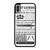 Game Of Thrones Night'S Watch Oath iPhone XR / X / XS / XS Max Case Cover