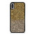 Champagne Gold And Silver Ombre Print iPhone XR / X / XS / XS Max Case Cover