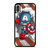 Captain America Chibi Ndr iPhone XR / X / XS / XS Max Case Cover