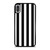 Black & White Long Lines iPhone XR / X / XS / XS Max Case Cover