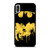 Batman Logo Splatter Pattern iPhone XR / X / XS / XS Max Case Cover