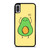 Avocado Cute Soft Yellow Background iPhone XR / X / XS / XS Max Case Cover