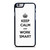 Keep Calm And Work Smart iPhone 6 / 6S / 6 Plus / 6S Plus Case Cover