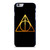 Deathly Hellow Gold Harry Potter Fandom Symbols iPhone 6 / 6S / 6 Plus / 6S Plus Case Cover