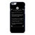 Death Note Rules iPhone 6 / 6S / 6 Plus / 6S Plus Case Cover