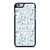 Blue Pattern Snoopy iPhone 6 / 6S / 6 Plus / 6S Plus Case Cover