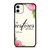 He Restores My Soul Psalm 23 3 Jesus Christian Flower Easter Church Bible Verse iPhone 11 / 11 Pro / 11 Pro Max Case Cover