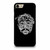 Tupac Illustration Art Hip Hop Rap Typography Black And White Portrait iPhone 7 / 7 Plus / 8 / 8 Plus Case Cover