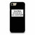 Social Media Seriously Harm Your Mental Health Black iPhone 7 / 7 Plus / 8 / 8 Plus Case Cover