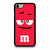 M And Ms Red Chocolate Cute Cartoon iPhone 7 / 7 Plus / 8 / 8 Plus Case Cover