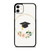 Graduation Flower Cute iPhone 11 / 11 Pro / 11 Pro Max Case Cover