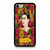 Frida Kahlo Portrait Pattern Red Florals iPhone 7 / 7 Plus / 8 / 8 Plus Case Cover