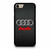 Audi Logo Carbon Background iPhone 7 / 7 Plus / 8 / 8 Plus Case Cover