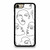 Abstract Minimal Face Line Art iPhone 7 / 7 Plus / 8 / 8 Plus Case Cover