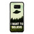 Ufo Alien I Want To Believe Band Movie Samsung Galaxy S8 / S8 Plus / Note 8 Case Cover