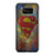 Superman Logo Paint Art Samsung Galaxy S8 / S8 Plus / Note 8 Case Cover