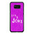 Suicide Squad Joker It'S A Joke Samsung Galaxy S8 / S8 Plus / Note 8 Case Cover