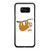Sloth Smiling Cartoon Hello Samsung Galaxy S8 / S8 Plus / Note 8 Case Cover