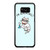 Science Cat Cute Nerdy Cat I'M Sciencing Soft Blue Samsung Galaxy S8 / S8 Plus / Note 8 Case Cover