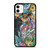 Eeve Pokemon Evolution Stained Glass iPhone 11 / 11 Pro / 11 Pro Max Case Cover