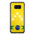 Retro Brazil Football Flag Patterned Samsung Galaxy S8 / S8 Plus / Note 8 Case Cover