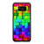 Rainbow Colors Mosaic Tiles Design Samsung Galaxy S8 / S8 Plus / Note 8 Case Cover
