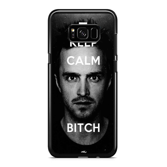 Breaking Bad Jesse Pinkman Monochrome Aaron Paul Bitch Samsung Galaxy S8 / S8 Plus / Note 8 Case Cover