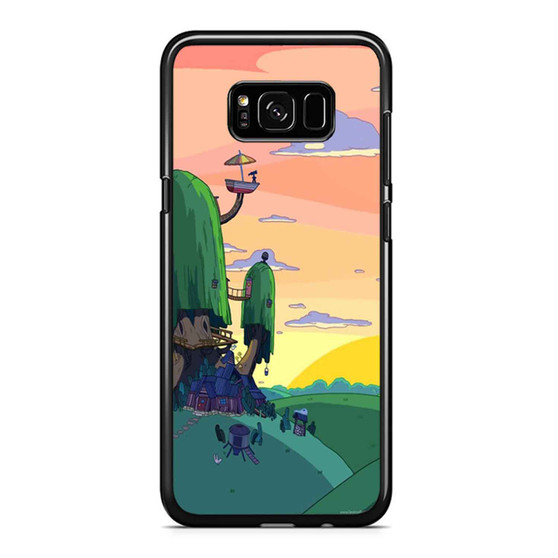 Adventure Time Tree House In Foreground 1 Samsung Galaxy S8 / S8 Plus / Note 8 Case Cover