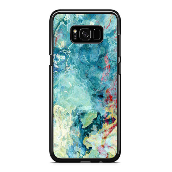 Abstract Blue Art Samsung Galaxy S8 / S8 Plus / Note 8 Case Cover