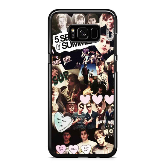 5 Sos Seconds Of Summer College Samsung Galaxy S8 / S8 Plus / Note 8 Case Cover