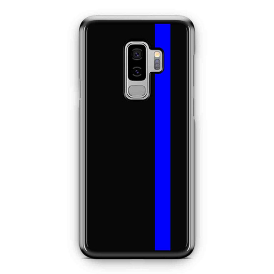 Police Blue Line Samsung Galaxy S9 / S9 Plus Case Cover