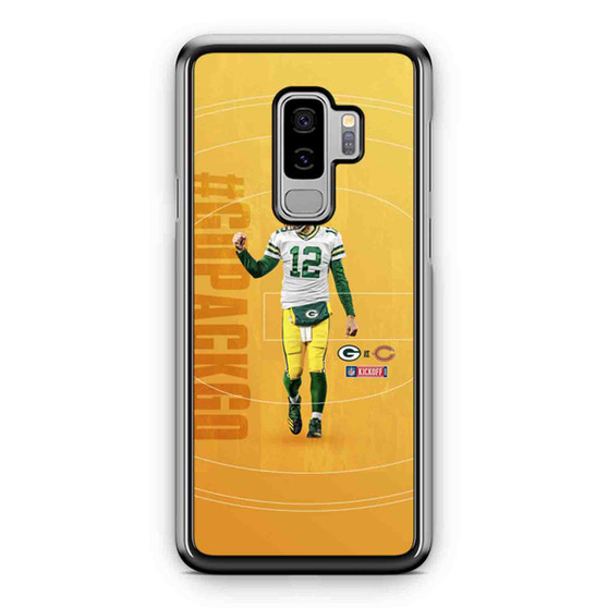 Aaron Rodgers Go Pack Go Samsung Galaxy S9 / S9 Plus Case Cover
