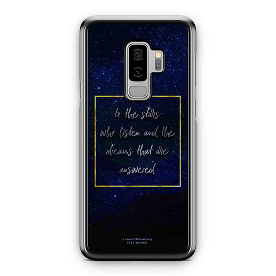 A Court Of Mist And Fury Candy Quote Samsung Galaxy S9 / S9 Plus Case Cover