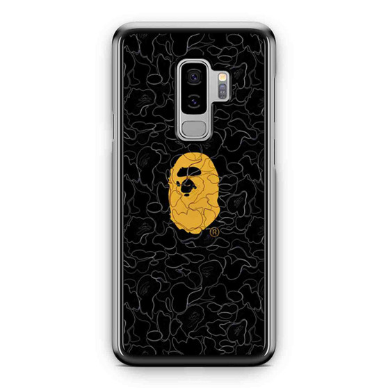 A Bathing Ape Black Samsung Galaxy S9 / S9 Plus Case Cover