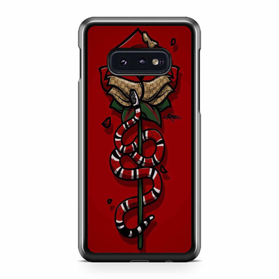 Snake And Rose Samsung Galaxy S10 / S10 Plus / S10e Case Cover