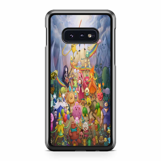 Adventure Time Cartoon Paint Art Samsung Galaxy S10 / S10 Plus / S10e Case Cover