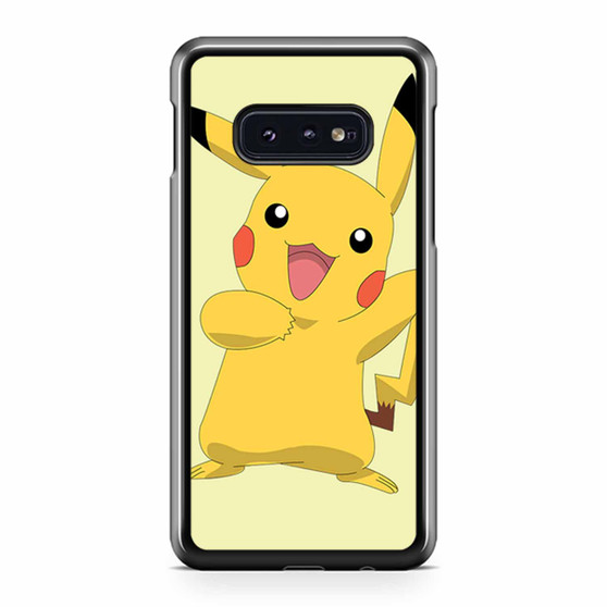 9 Happy Pikachu Samsung Galaxy S10 / S10 Plus / S10e Case Cover