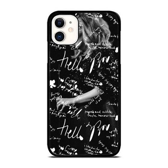 Adele Tour Confetti Black iPhone 11 / 11 Pro / 11 Pro Max Case Cover