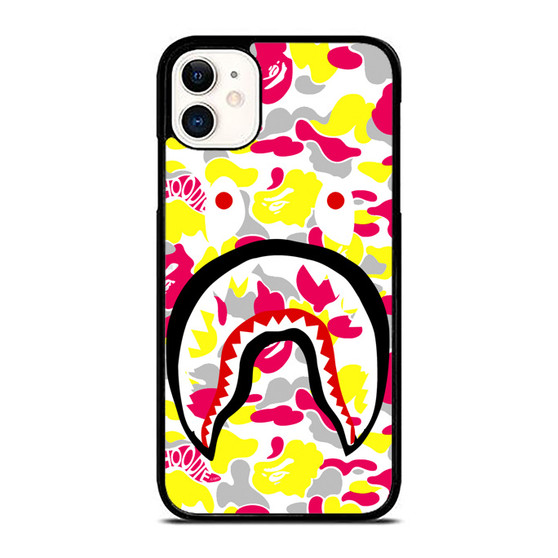 A Bape Shark Camo Logo iPhone 11 / 11 Pro / 11 Pro Max Case Cover