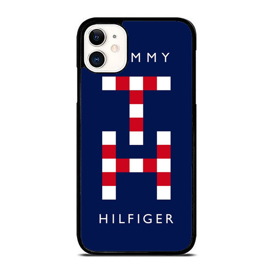 90S Tommy Hilfiger Logo H Cable Knit Vintage iPhone 11 / 11 Pro / 11 Pro Max Case Cover
