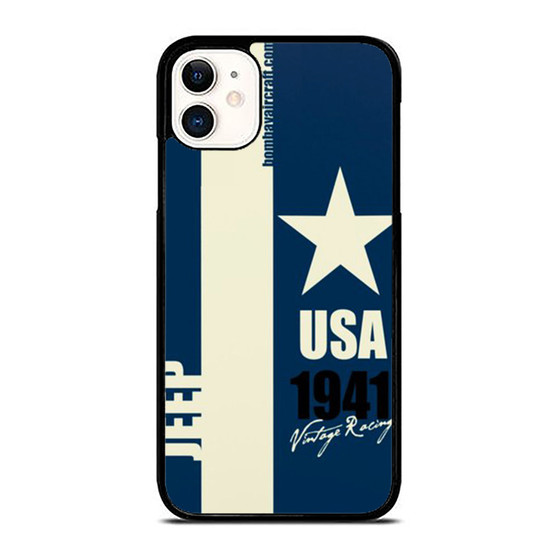 1941 Jeep Blue Vintage Racing Series iPhone 11 / 11 Pro / 11 Pro Max Case Cover