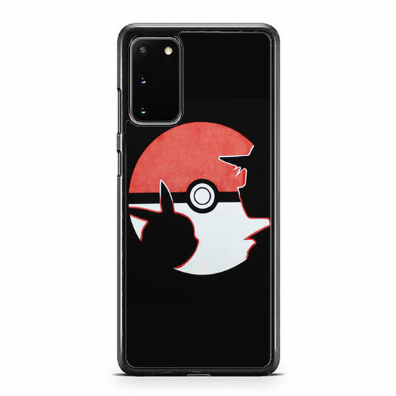 Pokemon Go Pikachu And Ash Silhouette Samsung Galaxy S20 / S20 Fe / S20 Plus / S20 Ultra Case Cover