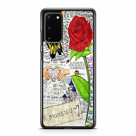 Paramore Lyrics Songs And Album Art Ndr Samsung Galaxy S20 / S20 Fe / S20 Plus / S20 Ultra Case Cover