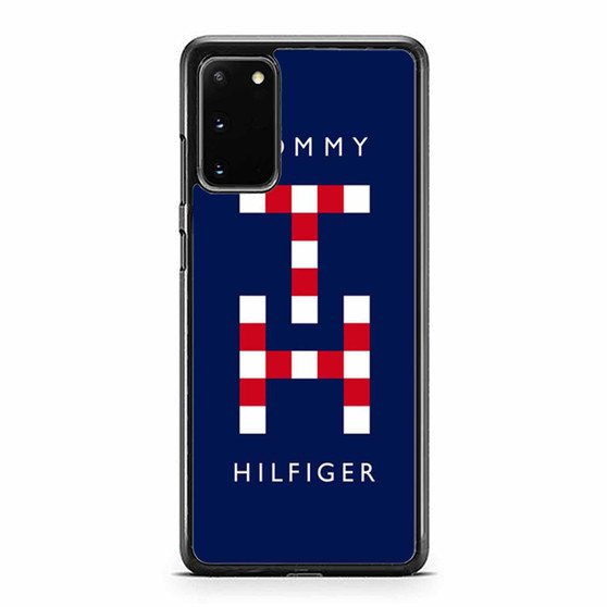90S Tommy Hilfiger Logo H Cable Knit Vintage Samsung Galaxy S20 / S20 Fe / S20 Plus / S20 Ultra Case Cover