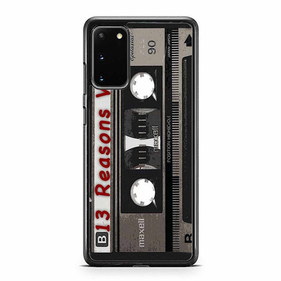 13 Reasons Why Cassette Samsung Galaxy S20 / S20 Fe / S20 Plus / S20 Ultra Case Cover