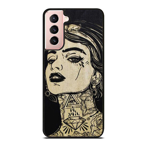 Sexy Gangster Snow White With Tattoos Samsung Galaxy S21 / S21 Plus / S21 Ultra Case Cover