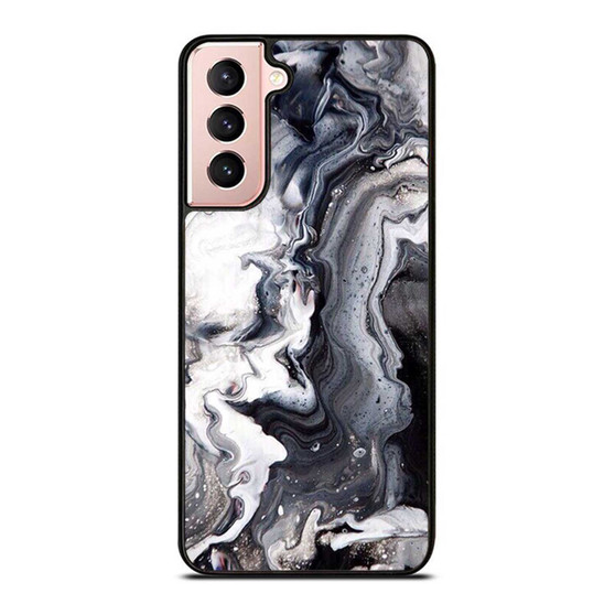 Abstract Water Paint Grey Samsung Galaxy S21 / S21 Plus / S21 Ultra Case Cover
