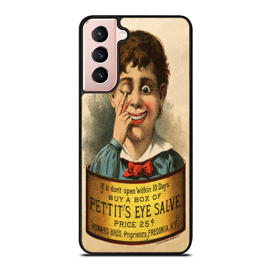 A Charming Odd Child In A Late 1800S Patent Medicine Lithograph Of An Eye Salve Ad Samsung Galaxy S21 / S21 Plus / S21 Ultra Case Cover